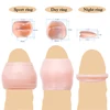 3PCS Multifunction Foreskin Correction Penis Rings Delay Ejaculation Male Chastity Device Screw Shape Cock Ring Sex Toys For Men 1