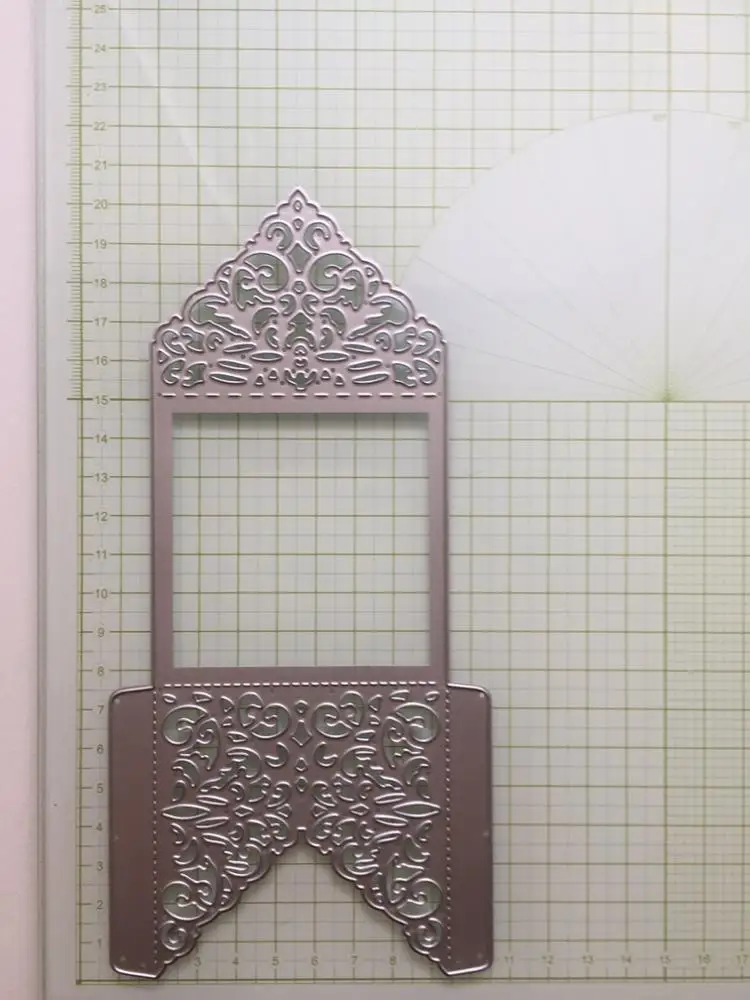 2019 новый стиль кружевной Цветочный бордюр металлические штампы трафареты для