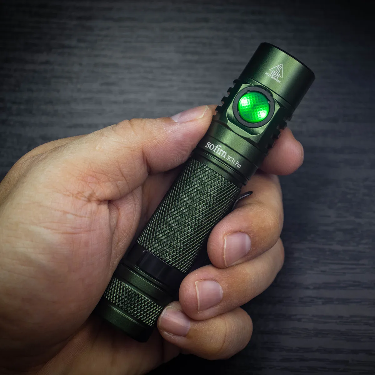 Sofirn SC31 Pro Powerful Rechargeable LED Flashlight 18650 Torch USB C SST40 2000LM Anduril