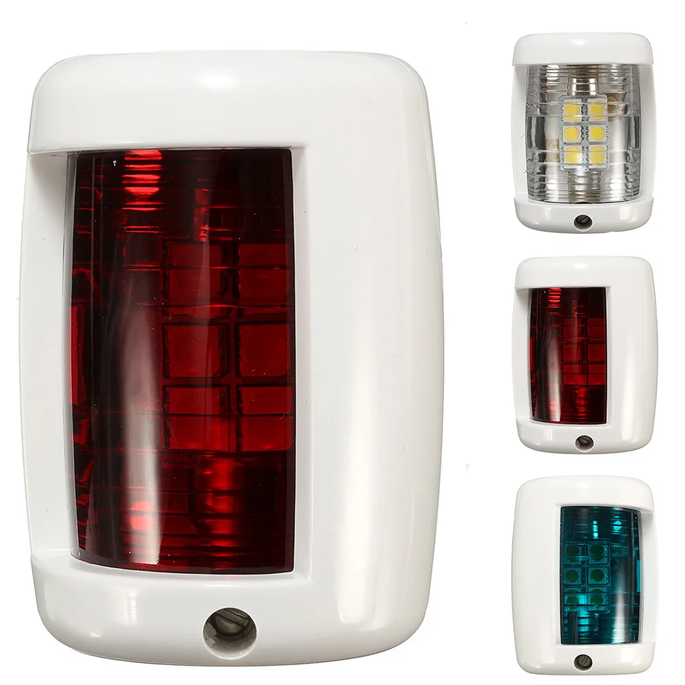 

3PCS Set 12V Marine Boat Yacht Masthead Starboard Port Navigation 1W LED Light