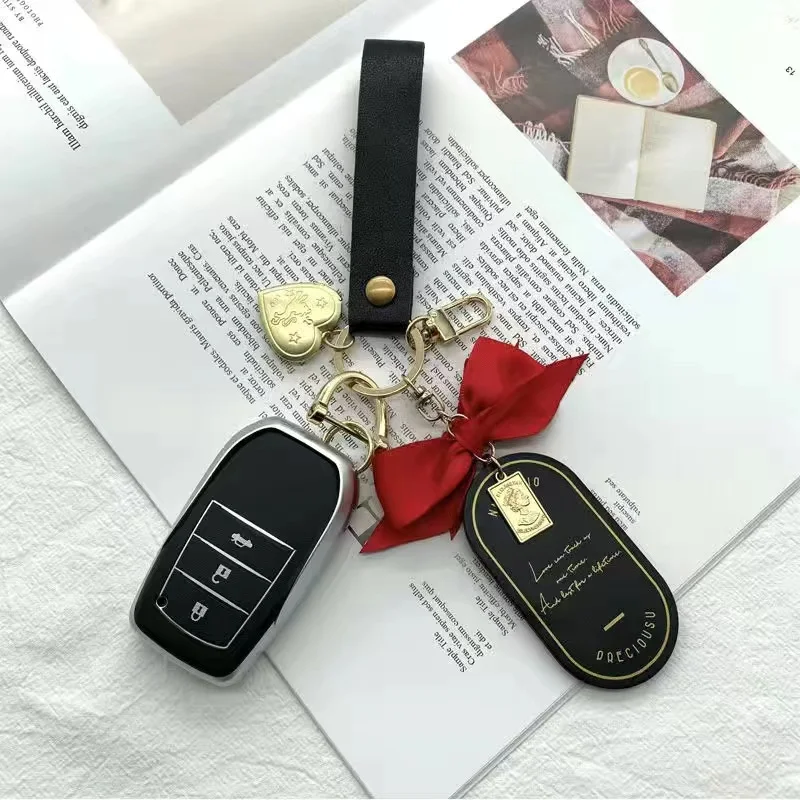 Cover Chiave/telecomando per Toyota Prius Camry C-HR CHR RAV4 Corolla Prado 2018 12 Cover Chiave/telecomando per Toyota Prius Camry C-HR CHR RAV4 Corolla Prado 2018 - Ha113551dbe75405f867998571efc06f3E