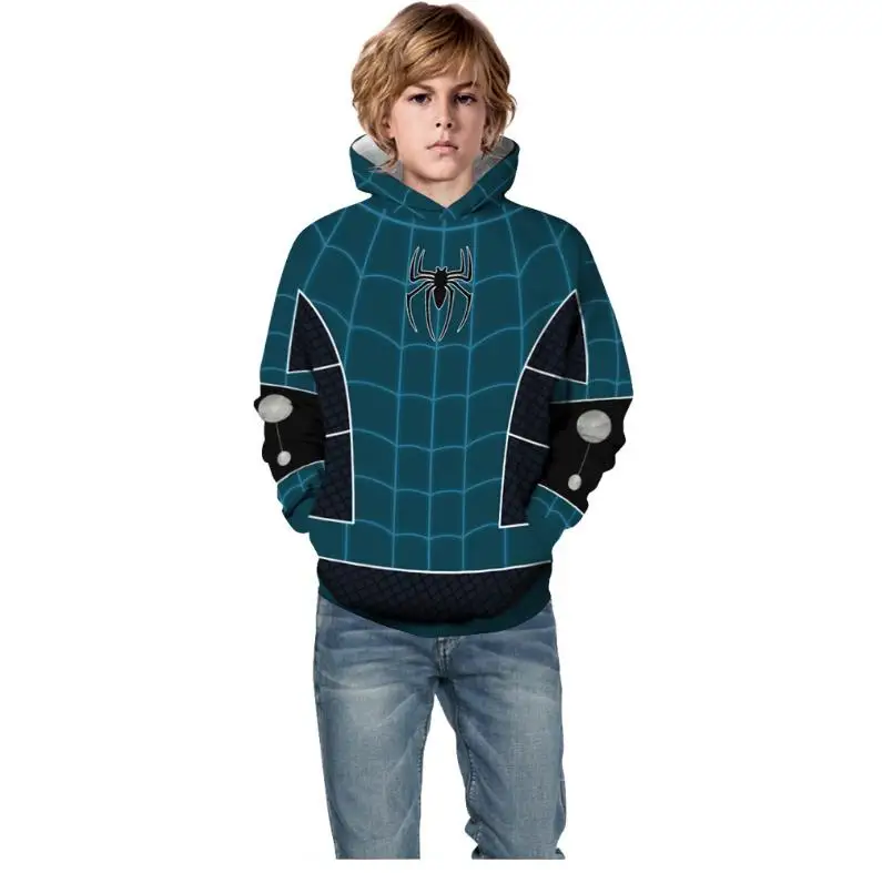 Promotion Jacket The Avengers Spiderman Captain America Iron Man Sweatshirt Autumn Quantum Warfare Hoodies Coats For 4-13y