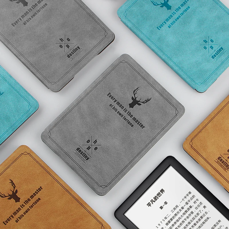 

Ultra slim PU Leather Case For Amazon All-new Kindle 10th Genetation 2019 Smart Cover For Kindle 2019 10th 6" E-book Reader case