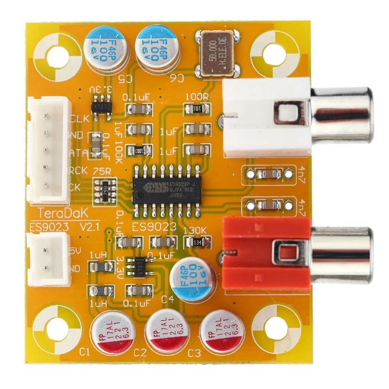 Sabre Es9023 аналоговый I2S 24 бит 192 кГц декодер плата модуль для Raspberry Pi|Комплекты умного
