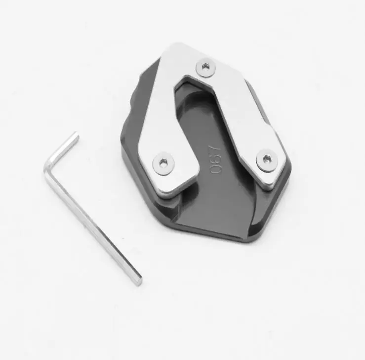 Placa de ampliación de caballete lateral de aluminio para motocicleta Yamaha MT 09 MT09 Tracer XSR900 XSR 900