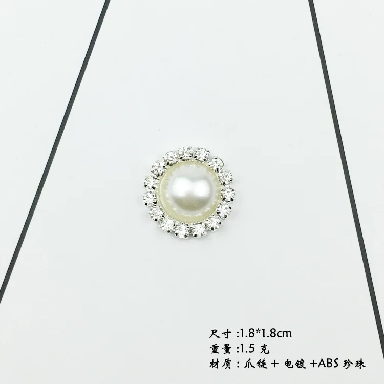 Headdress DIY Accessory Claw Chain Circle Disk Diamond Buckle Bow Handmade DIY Hair Accessories Material DIY Jewelry Accessories
