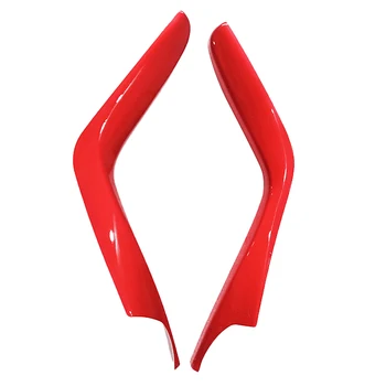

Car Modification Car Accessories Gear Shift Panel Stripe Cover Trim for Honda Civic 10Th 2016-2018(Red)