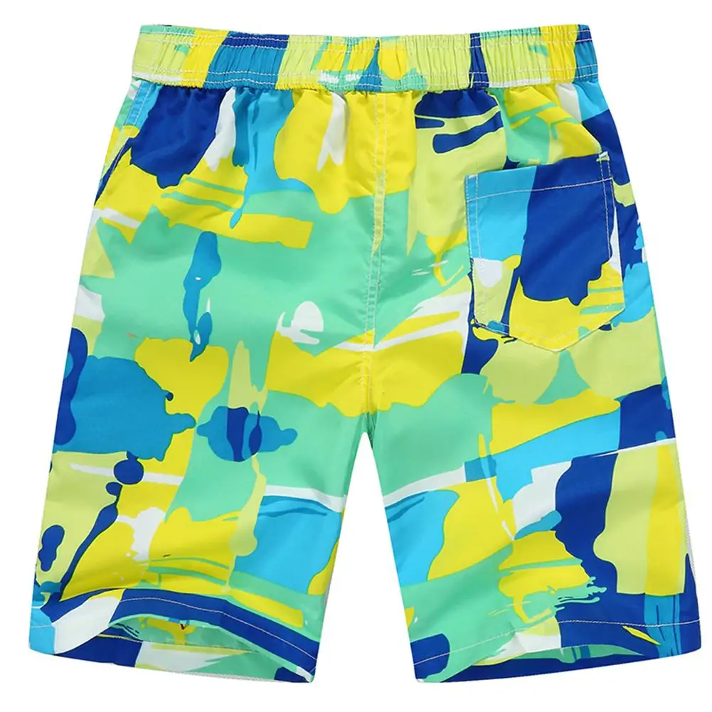 Классные цветные детские пляжные штаны для мальчиков повседневные спортивные мешковатые штаны модные шорты