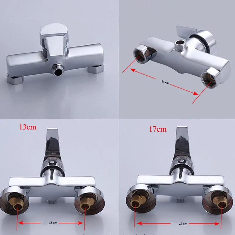 Латунный смеситель для душа с вертикальной душевой лейкой и клапаном|shower faucets|bath