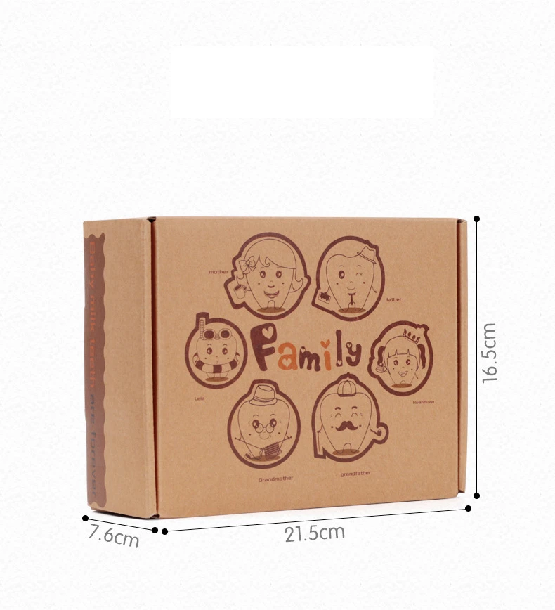 Wooden Clock Toys English Japanese Baby Wooden Milk Tooth Collect Box Umbilical Lanugo Storage Box Toys Kids Gifts
