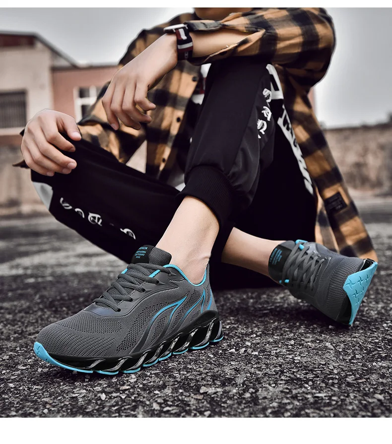NIKEZI новые мужские Tenni Blade Point весенние лезвия модные уличные повседневные кроссовки красный Sox Yeezys Boost тренажерный зал Акула практика