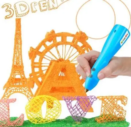 Low temperature 3D printing pen stereo painting Children's Christmas birthday gift puzzle creative learning toy | Компьютеры и