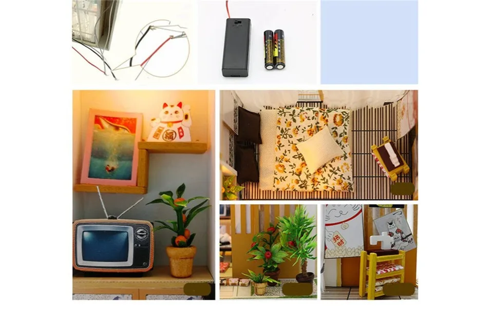 Quite Times DIY Miniature Room Kit 3 Ha114bd967f53472e8e4914dbbfa75586s - Dollhouse Australia