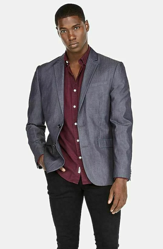 express slim fit suit