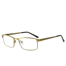 Новые анти-синие очки для чтения, металлическая оправа, линзы из смолы для мужчин и женщин, универсальные модные очки