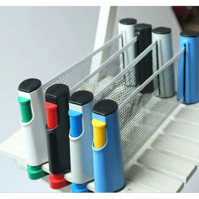 

Retractable Table Tennis Net Table Grid Plastic Strong Mesh Portable Net Kit Net Rack Replace Kit For Ping Pong Playing
