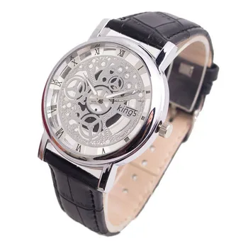 

Simple Fashion Women Wrist Watch Fashion Women Leather Band Hollow Analog Quartz Wrist Watch relogio feminino часы женские X5