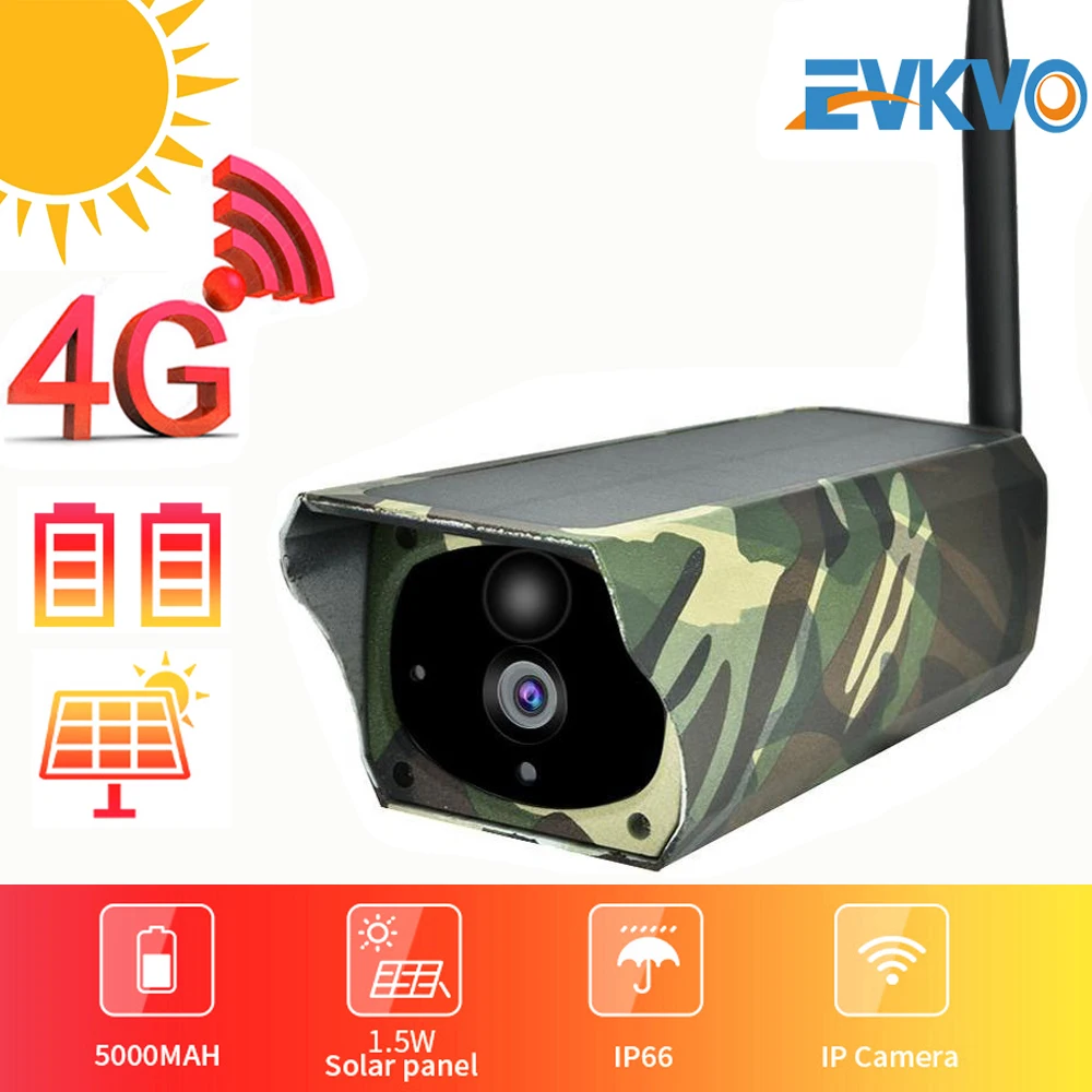 4G Solar Power IP Camera 3MP WiFi Camera 4X Zoom 2-way Audio waterproof Wireless Outdoor Wireless Security CCTV Cameras ICAM Pro