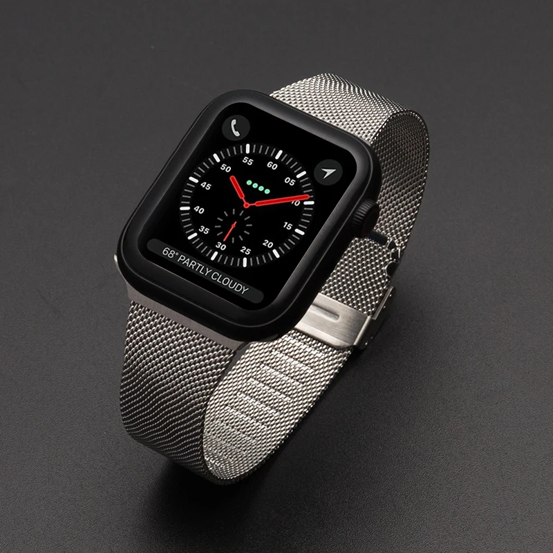 Ремешок Миланская петля для Apple Watch 5 Band 42 мм 38 браслет Iwatch 40 44 5/4/3/2|Ремешки часов| |