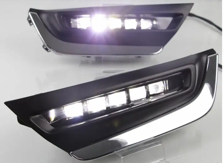 Высокий матч для Хонда сrv CR V 2017 2018 светодиодный DRL Вождения освещают светильник