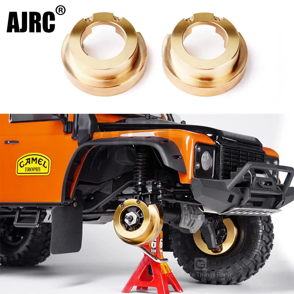 AJRC 2 шт. 1:10 RC симулятор скалолазания Traxxas TRX 4 TRX4 TRX6 G63 G500 82046 латунный Вес Баланс