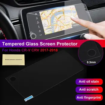 

Car Display GPS Navigation Screen Protector 9H 0.3mm Tempered Glass For Honda forCR-V for CRV 2017 2018 27x12.5cm