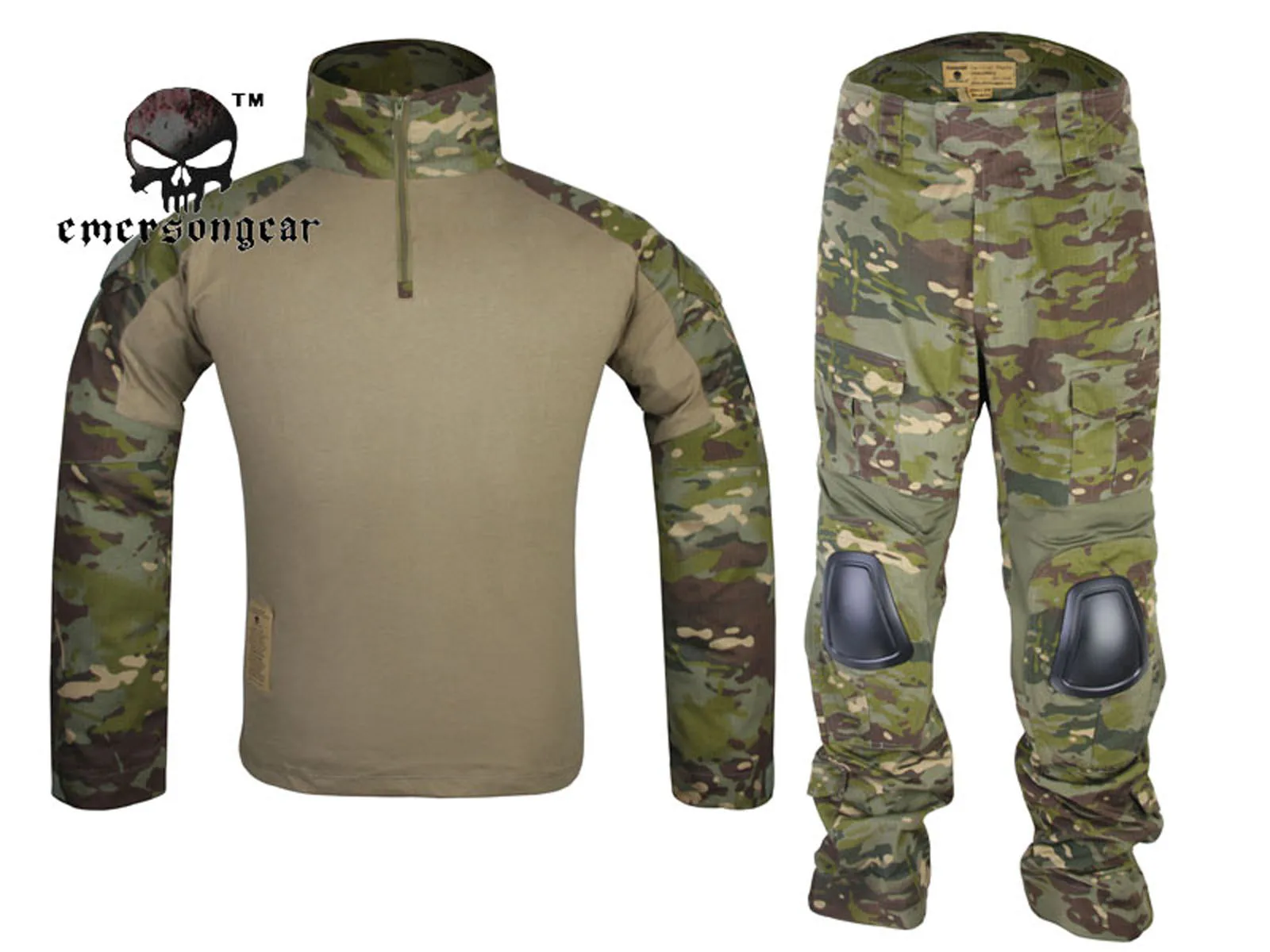 

Emerson Gen2 Tactical Shirt Pants Suit Combat Airsoft Military bdu Uniform Multicam Tropic EM6972