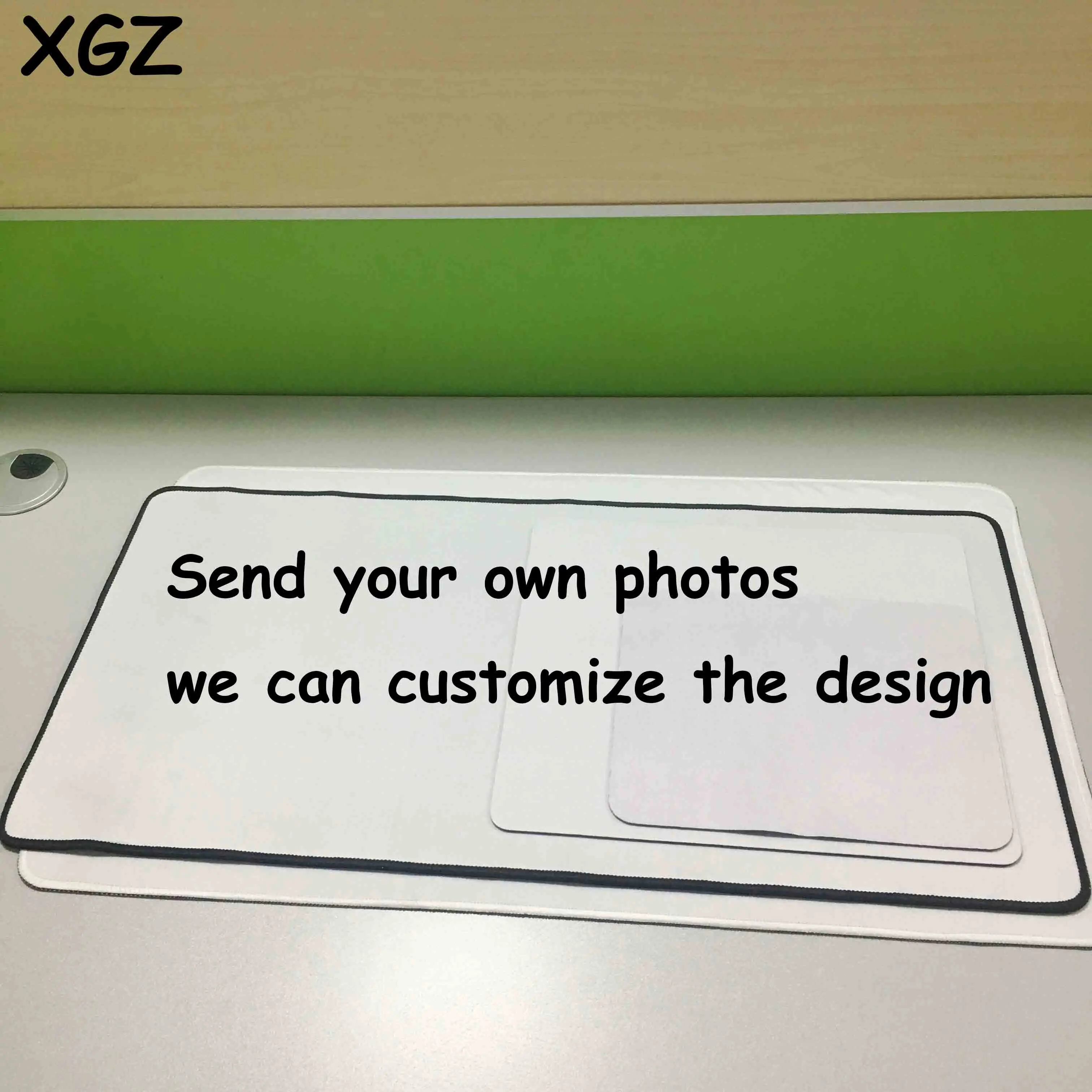 Большой игровой коврик для мыши XGZLarge с блокировкой боковой рыцарь дьявола аниме
