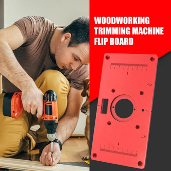 

Trimming Machine Flip Board Universal Router Table Insert Plate Mounting Plate Easily Carrying Lightweight Gadgets