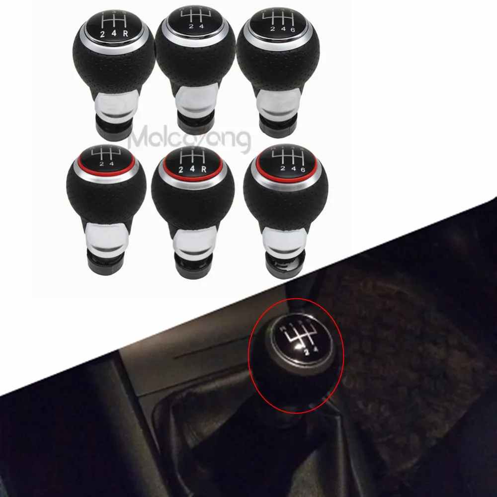 Ручка переключения передач для Audi skoda seat A3 A4 B6 B7 b8 A6 S4 B8 8K A5 8T Q5 8R volkswagen v w passat golf mk6 12