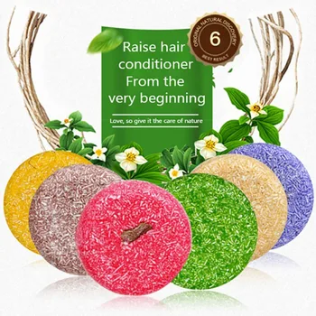 

Plant essential oil Hair Shampoo Soap Anti-Dandruff Moisturizing Hair Soap Fragrance Smooth Glossy Maquiagem Without Silicone