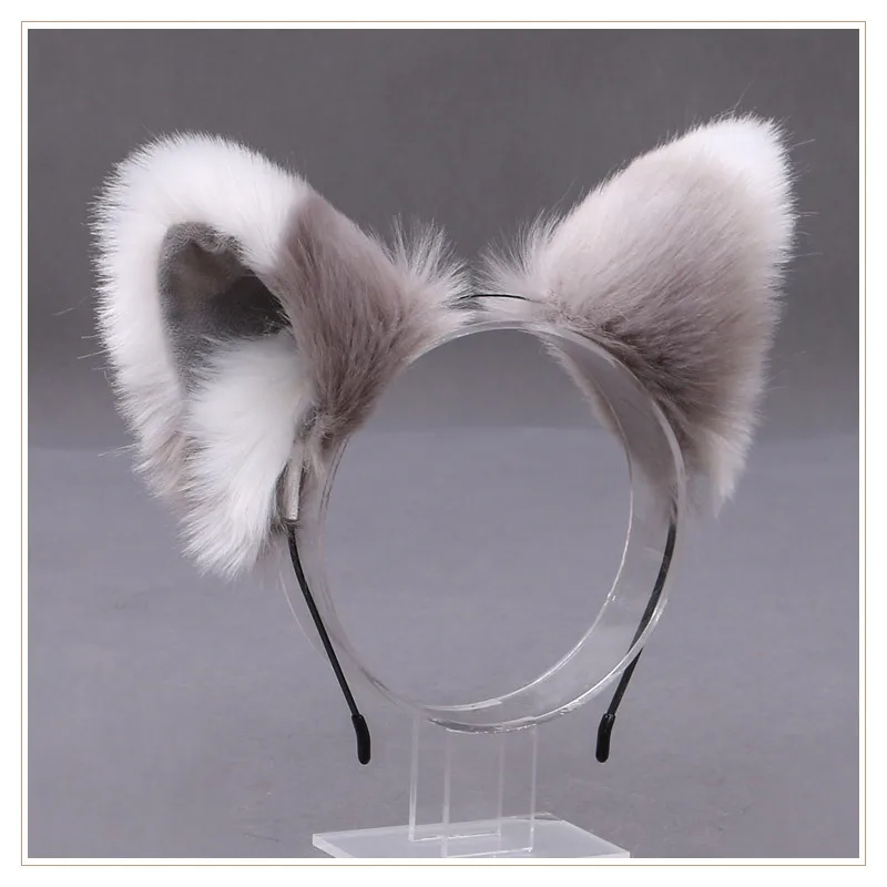 Cosplay&ware Cute Furry Animal Beast Ears Headwear Cat Fox Ear Cosplay Soft Girl Plush Lolita Hair Accessory Anime Props -Zentai shop online Ha11520d2d589422898dd85896be7b2f9j.jpg