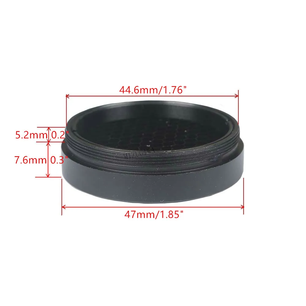 Sunshade Tube Shade for Rifle scope with 40mm or 50mm Objective Lens Sun Shade Pistol Airsoft Caza rifle scope mount rifle scope mount ring picatinny riser mount scope mount adapter scope riser mount flashlight scope mount rifle scope protector scope bubble level rifle scope throw lever