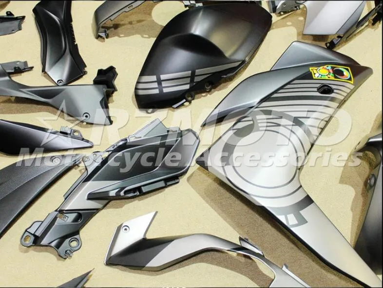 4 подарки стиль ABS литьевая форма мотоцикл Обтекатели подходит для YAMAHA R3 R25- 15-19 Кузов Набор Серебряный серый черный