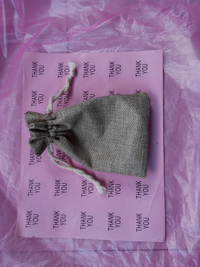 

10*14cm 1000pcs Jute sack Drawstring Gift Bags for Storage Cosmetic\wedding\christmas\Jewelry\Accessories Linen pouch Packaging