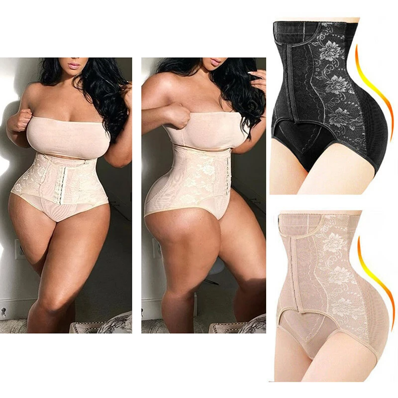 

Waist Trainer Body Shaper Butt Lifter Compression Shorts Slimming Underwear Tummy Control corset modeling strap reducing belt