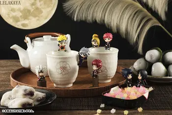 

NARUTO Uzumaki Naruto Hatake Kakashi Uchiha Sasuke Gaara Sakura Rock Lee Nara Q Version Mini PVC Action Figure Toys New 8pcs/set