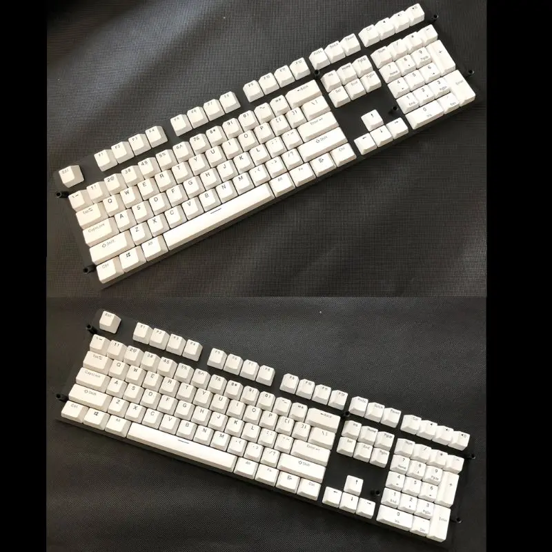 108 клавиш PBT Keycap Вишневый профиль ANSI раскладка двухцветный литьевой колпачок для механической клавиатуры