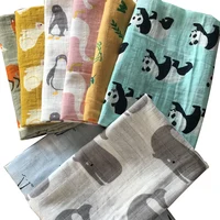 New Cotton Baby Blankets Newborn Soft Organic Cotton Baby Blanket Muslin Swaddle Wrap Feeding Burp Cloth Towel Scarf Baby Stuff 2