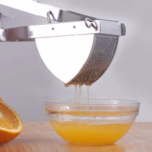 Многофункциональный измельчитель чеснока ручной из нержавеющей стали для картофеля пресс для фруктов соковыжималка пресс es гаджеты для приготовления пищи инструмент