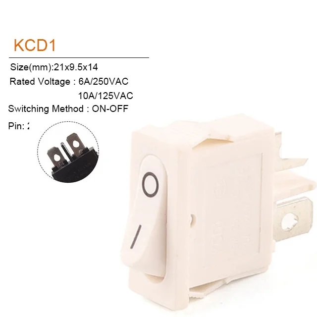 2Pin White White