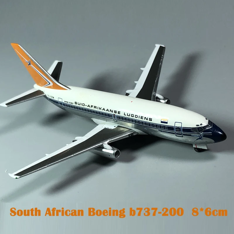 1:400 Chana Airlines Boeing 767-300 пассажирский самолет статический дисплей самолет литье под давлением коллекция коллекционеров подарок - Цвет: African B737-200