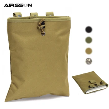 

29x25cm Molle Tactical Magazine Dump Pouch Recovery Bag For Hunting Airsoft Waterproof 1000D Nylon For Waist Belt Outdoor Packs
