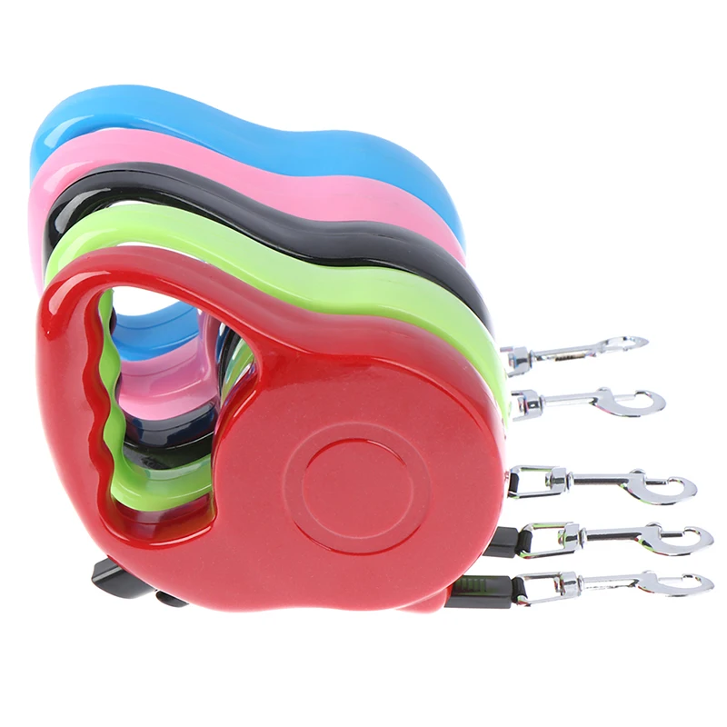 5 цветов собачий поводок автоматический выдвижной для ходьбы питомца удлиняющий