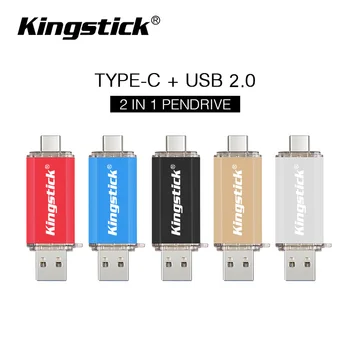 

New arrive Hot OTG USB Flash Drive Type C Pen Drive 512GB 256GB 128GB 64GB 32GB 16GB USB Stick 2.0 Pendrive for Type-C Device