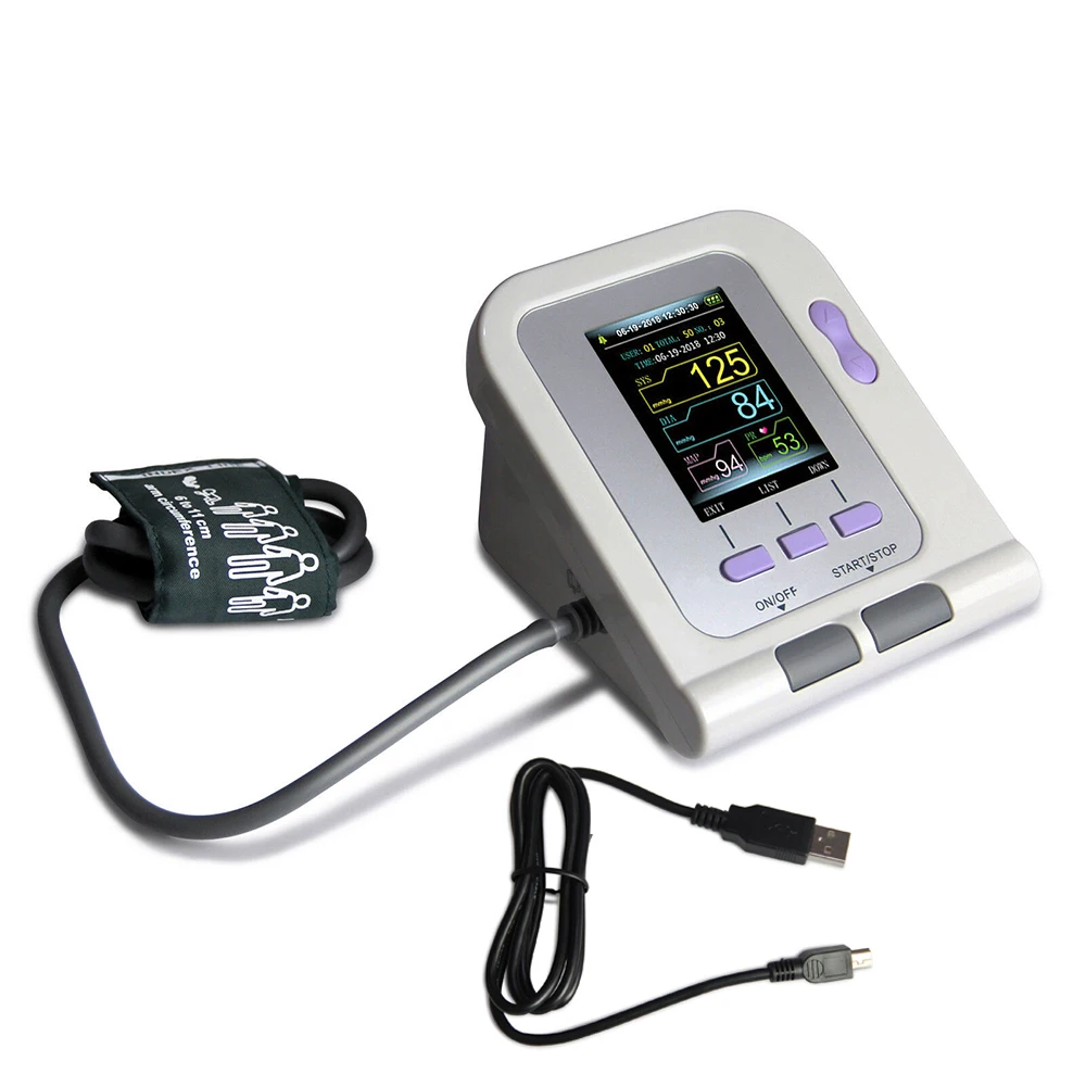 08A-VET Portable Veterinary Blood Pressure Monitor Digital Animal Electronic Sphygmomanomete PR Pulse Tester 6-11cm Cuff CE FDA