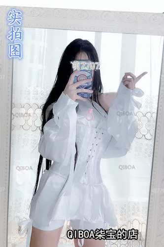 Kpop черно-розовая рубашка с длинными рукавами для женщин, одежда для сцены, жилет на шнуровке, сексуальные шорты, Женский комплект из двух предметов - Цвет: shirt  vest  shorts