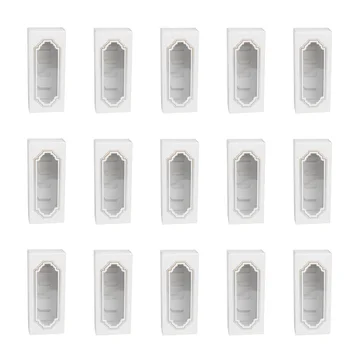

15 Pcs Baking Macarons Box for 5 with Clear Window Muffin Packaging Boxes