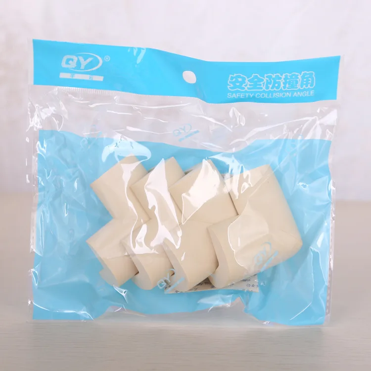creamy white 4pcs 1 шт 2 м детская безопасная настольная защитная полоса для края дома подушка защитная полоса безопасная защита детская барная полоса мягкая утолщенная YYT238 - Цвет: creamy white 4pcs