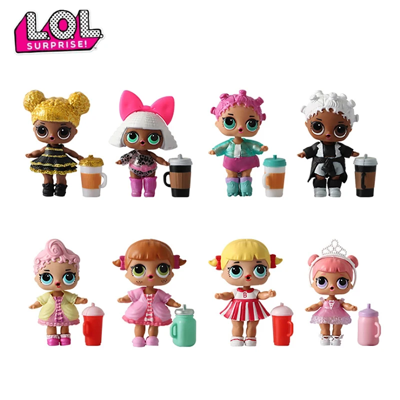 

LOL Dolls SURPIRSE Without original box Magic DIY Lol Dolls Action Figure Model Girl's Toy Gift 1 pcs Random Send